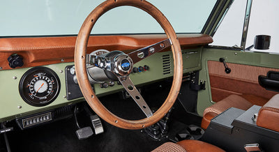 Classic Ford Bronco dashboard