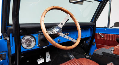 Classic Ford Bronco dashboard