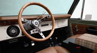 Classic Ford Bronco dashboard