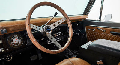 Classic Ford Bronco dashboard