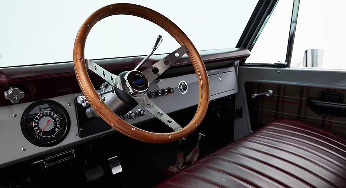 Ford Bronco 1967 Gray Coyote Series Half Cab