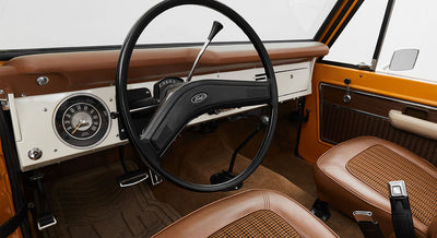 Classic Ford Bronco dashboard