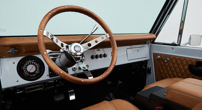 Classic Ford Bronco dashboard