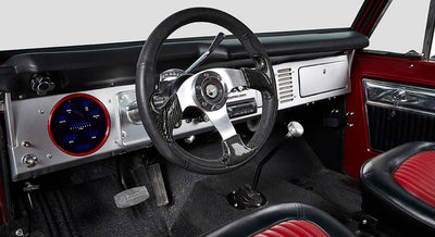 Classic Ford Bronco dashboard