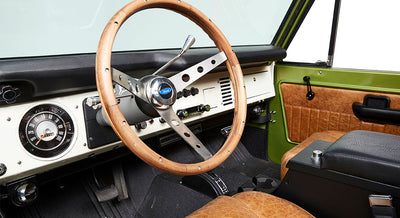 Classic Ford Bronco dashboard