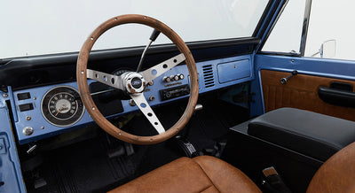 Classic Ford Bronco dashboard