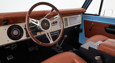 Classic Ford Bronco dashboard
