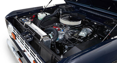 Classic Ford Bronco engine bay