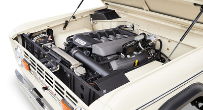Classic Ford Bronco engine bay