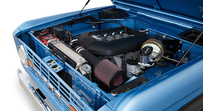 Classic Ford Bronco engine bay