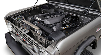 Classic Ford Bronco engine bay