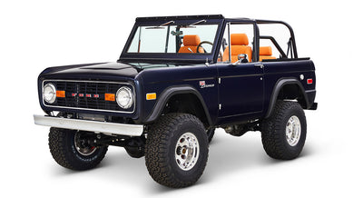1974 Classic Ford Broncos Coyote Series Alys Beach with Orange Interior and black soft top