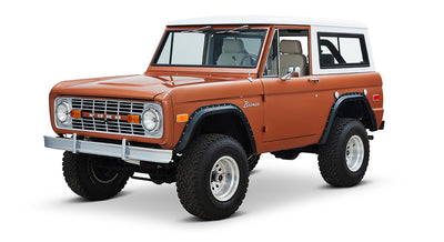 Classic Ford Bronco front driver-side view