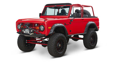 Classic Ford Bronco front driver-side view