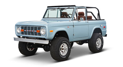 Classic Ford Bronco front driver-side view