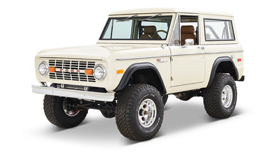 Classic Ford Bronco front driver-side view