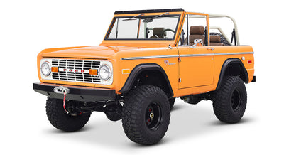 Classic Ford Bronco front driver-side view