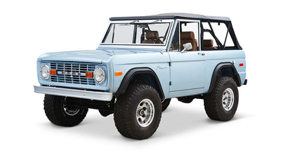 Classic Ford Bronco front driver-side view