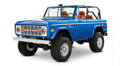 Classic Ford Bronco front driver-side view