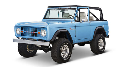 Classic Ford Bronco front driver-side view