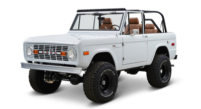 Classic Ford Bronco front driver-side view