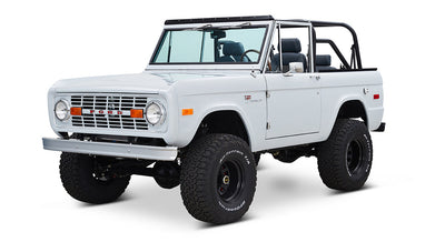 Classic Ford Bronco front driver-side view