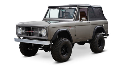 Classic Ford Bronco front driver-side view
