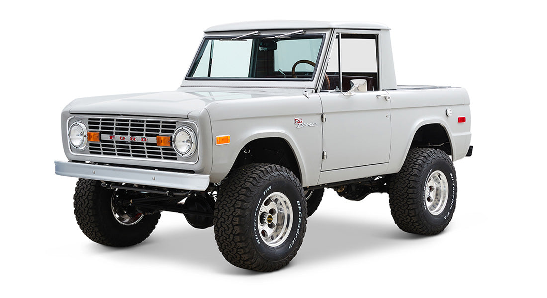 Ford Bronco 1967 Gray Coyote Series Half Cab