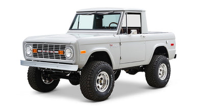 Ford Bronco 1967 Gray Coyote Series Half Cab
