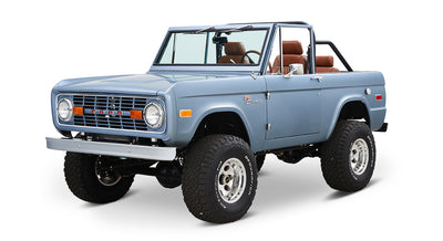 Classic Ford Bronco front driver-side view