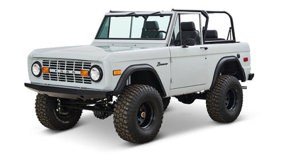 Classic Ford Bronco front driver-side view