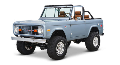 Classic Ford Bronco front driver-side view