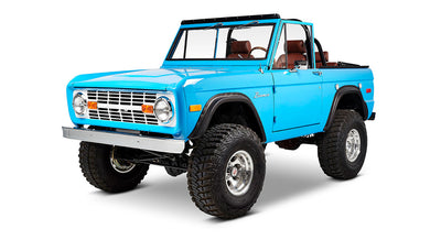 Classic Ford Bronco front driver-side view