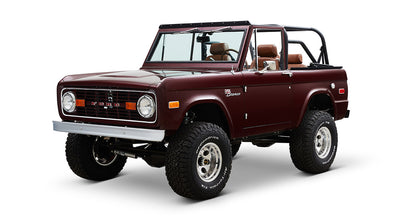 Classic Ford Bronco front driver-side view