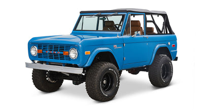Classic Ford Bronco front driver-side view