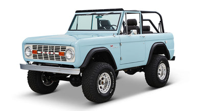 Classic Ford Bronco front driver-side view