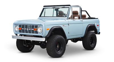Classic Ford Bronco front driver-side view