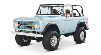 Classic Ford Bronco front driver-side view