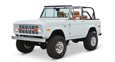 Classic Ford Bronco front driver-side view
