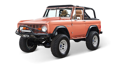 Classic Ford Bronco front driver-side view