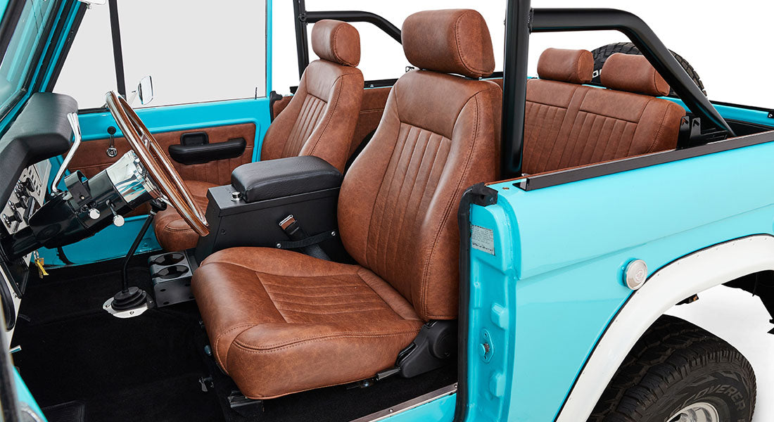 Classic Ford Bronco interior