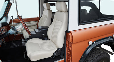 Classic Ford Bronco interior