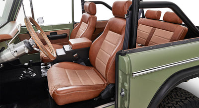 Classic Ford Bronco interior