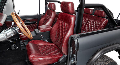 Classic Ford Bronco interior