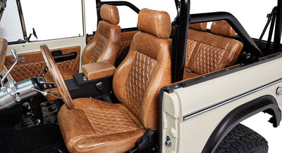 Classic Ford Bronco interior