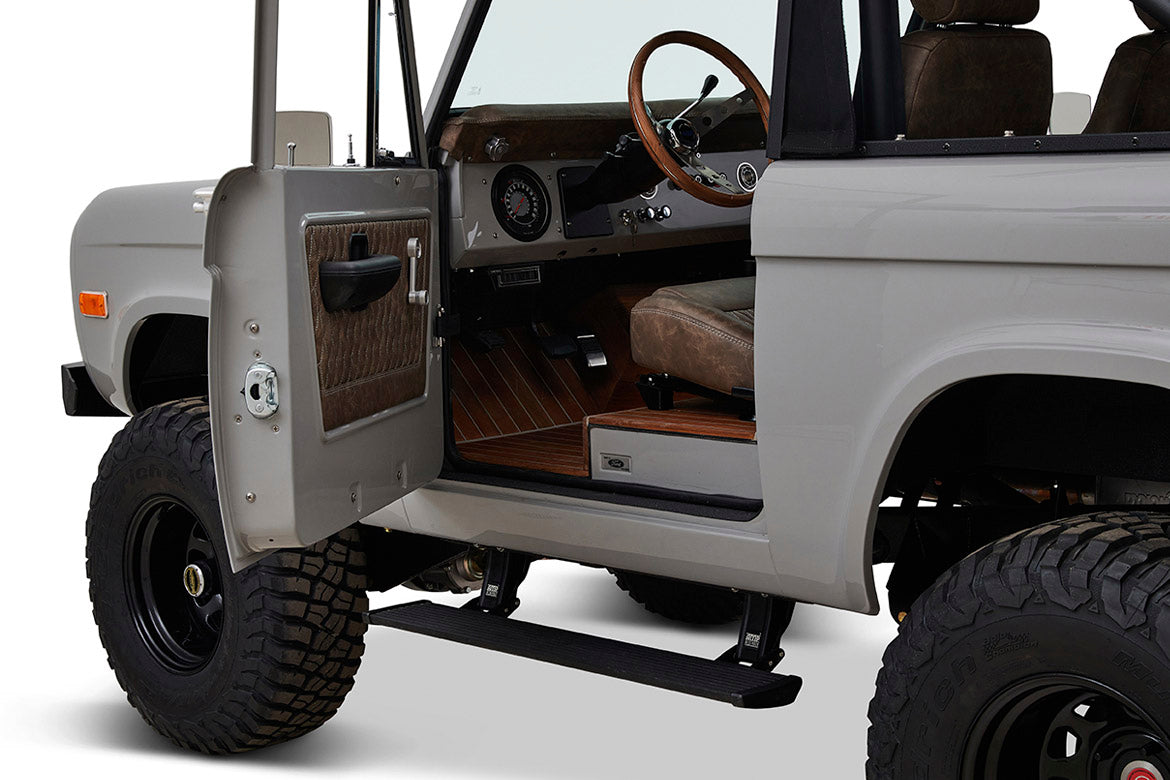 Classic Ford Bronco interior