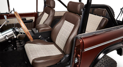 Classic Ford Bronco interior