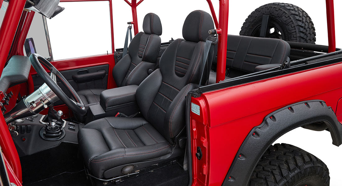 Classic Ford Bronco interior
