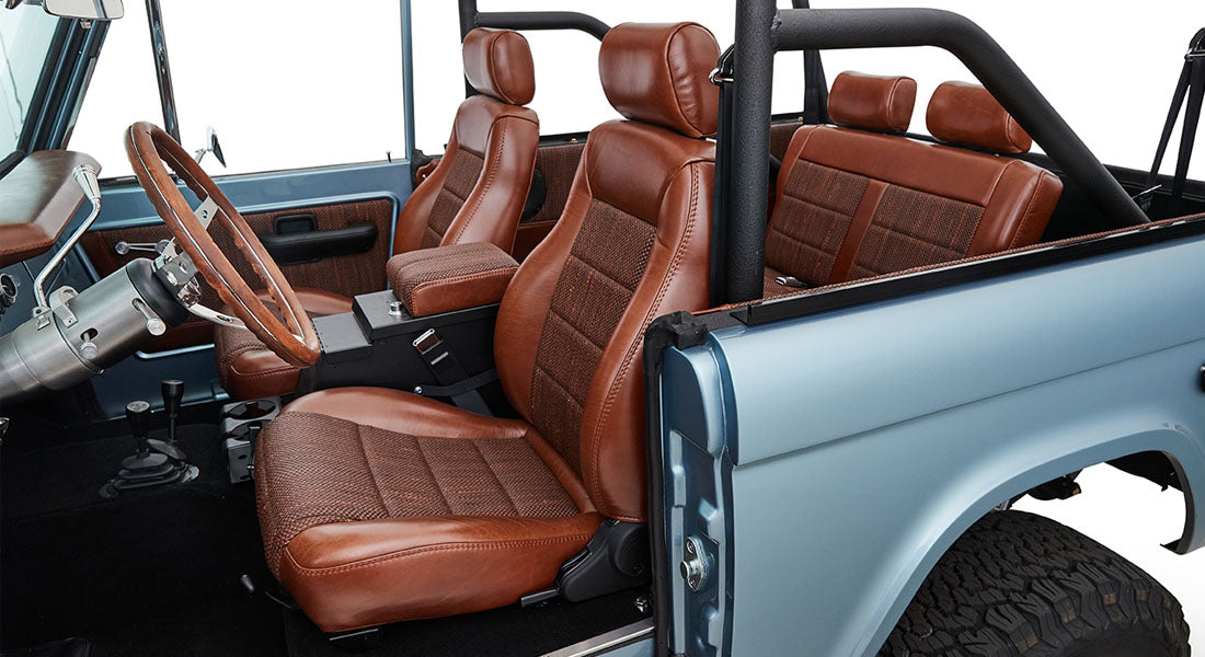 Classic Ford Bronco interior