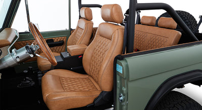 Classic Ford Bronco interior
